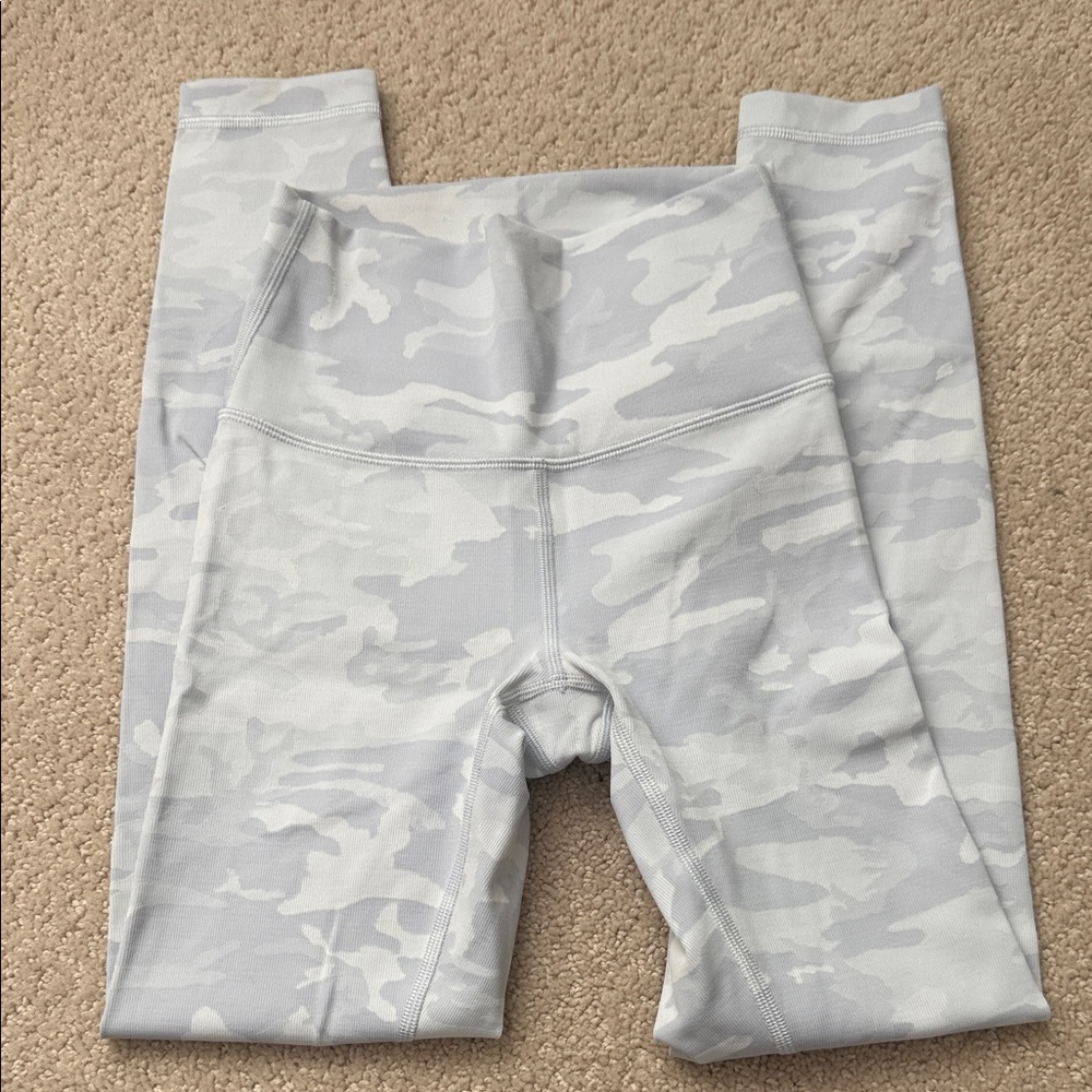 Lululemon light camo full length leggings